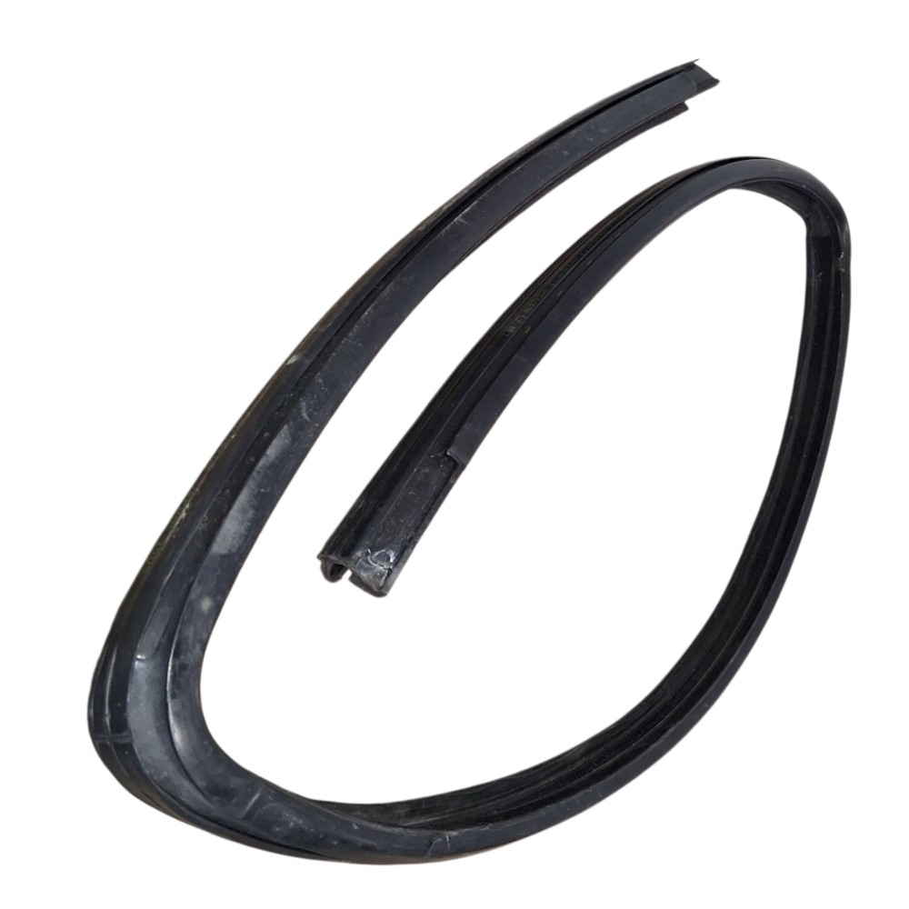 Borracha Guia Vidro Porta Traseira Direita Gm Zafira 2008 Preto
