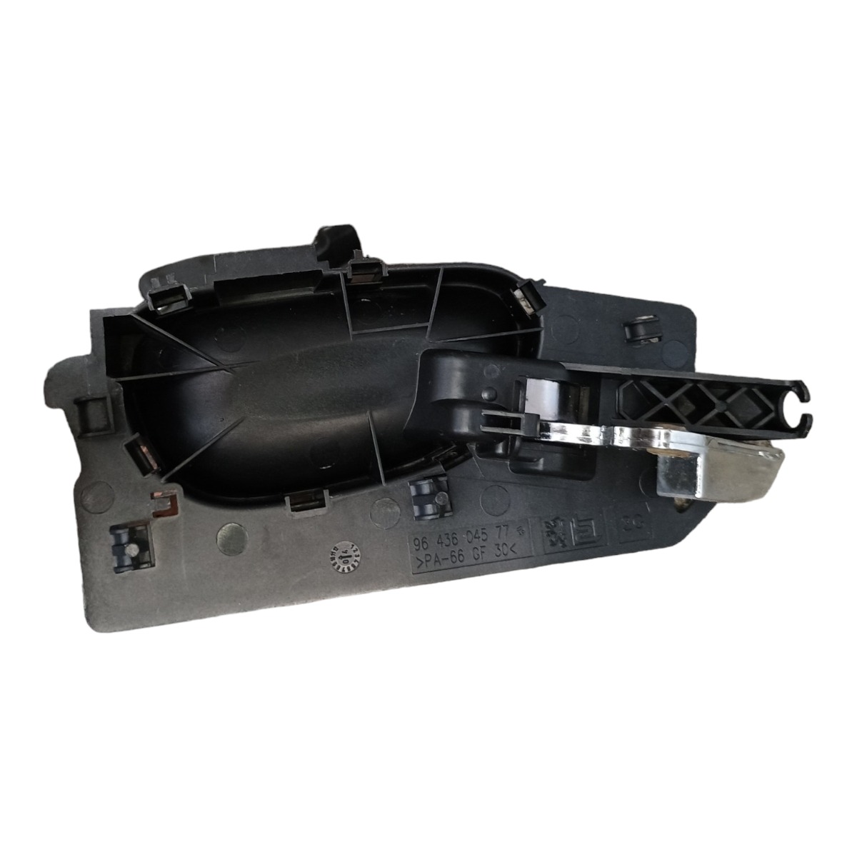 Maçaneta Interna Esquerda Dianteira Peugeot 307 2002 A 2013 Preto Dianteira/traseira 2