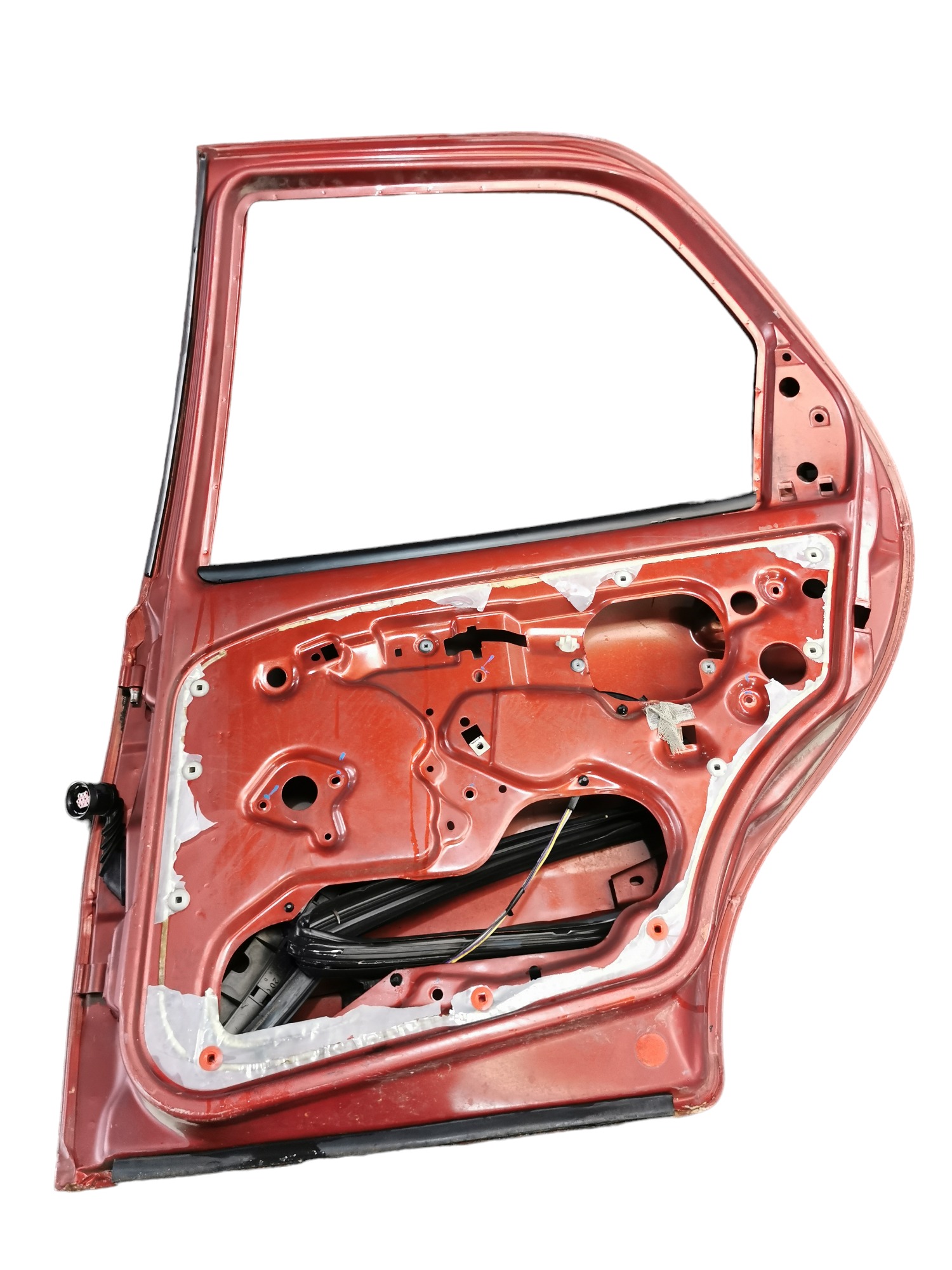 Porta Traseira Direita Fiat Palio 1997 Traseira Direito Vermelha 2