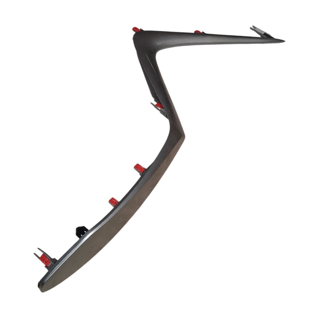Moldura Friso Direito Console Toyota Yaris 2021 550460d080 Prata 4