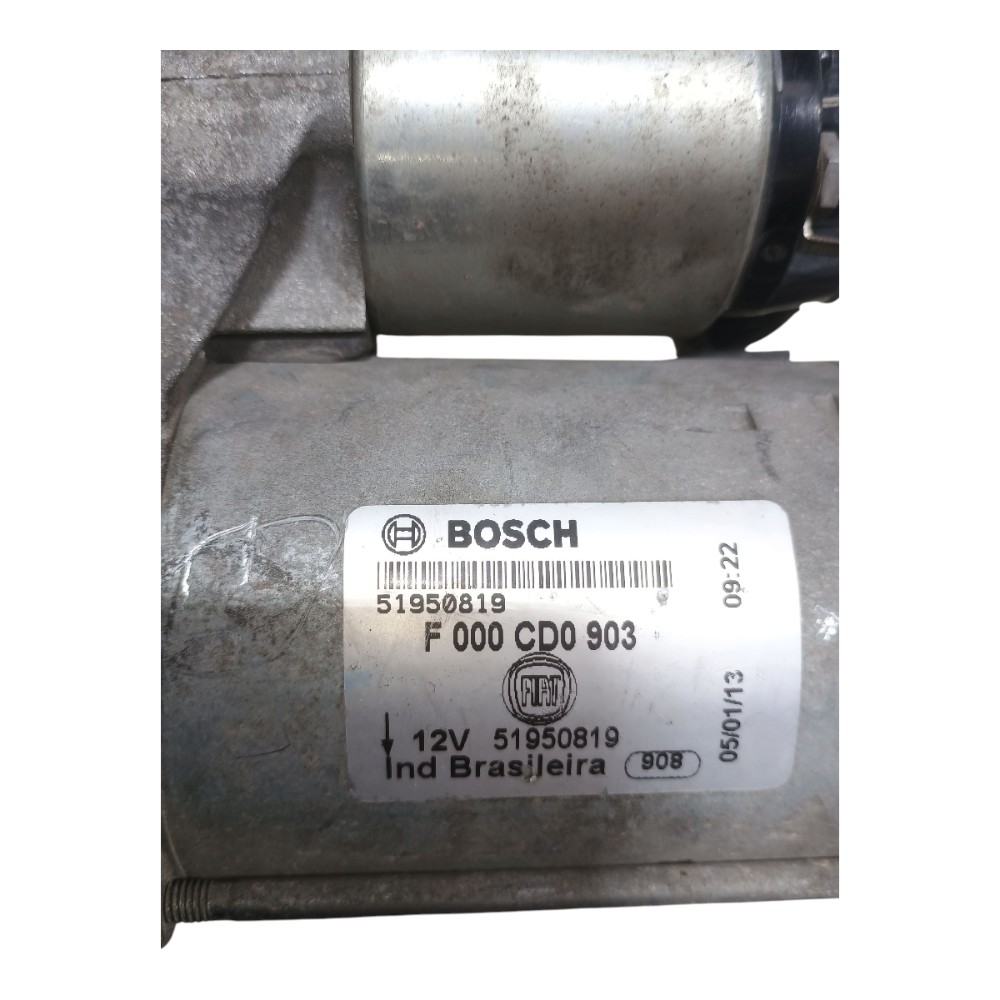 Motor Partida Arranque Fiat Idea Attractive 1.4 2013 8