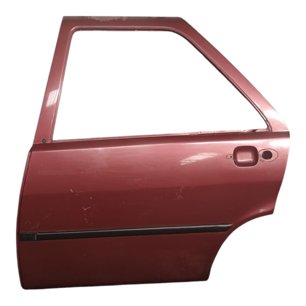 Porta Traseira Esquerda Fiat Tipo 1993 À 1997 *detalhes  Traseira Esquerda Vermelho 1
