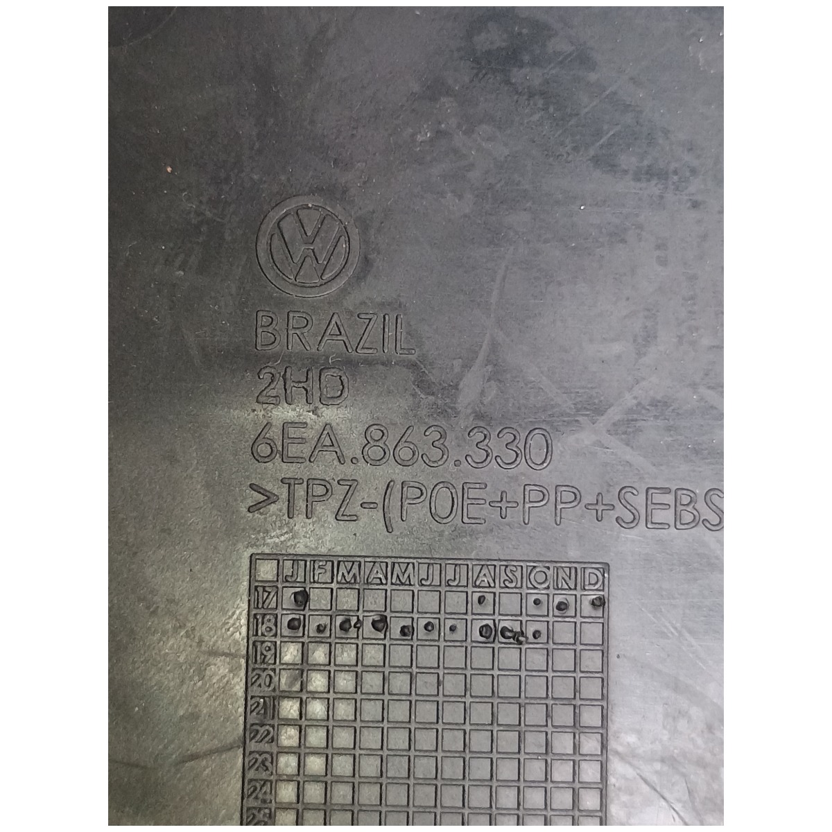 Tapete Borracha Console Central Vw Virtus 2018 6ea863330 4