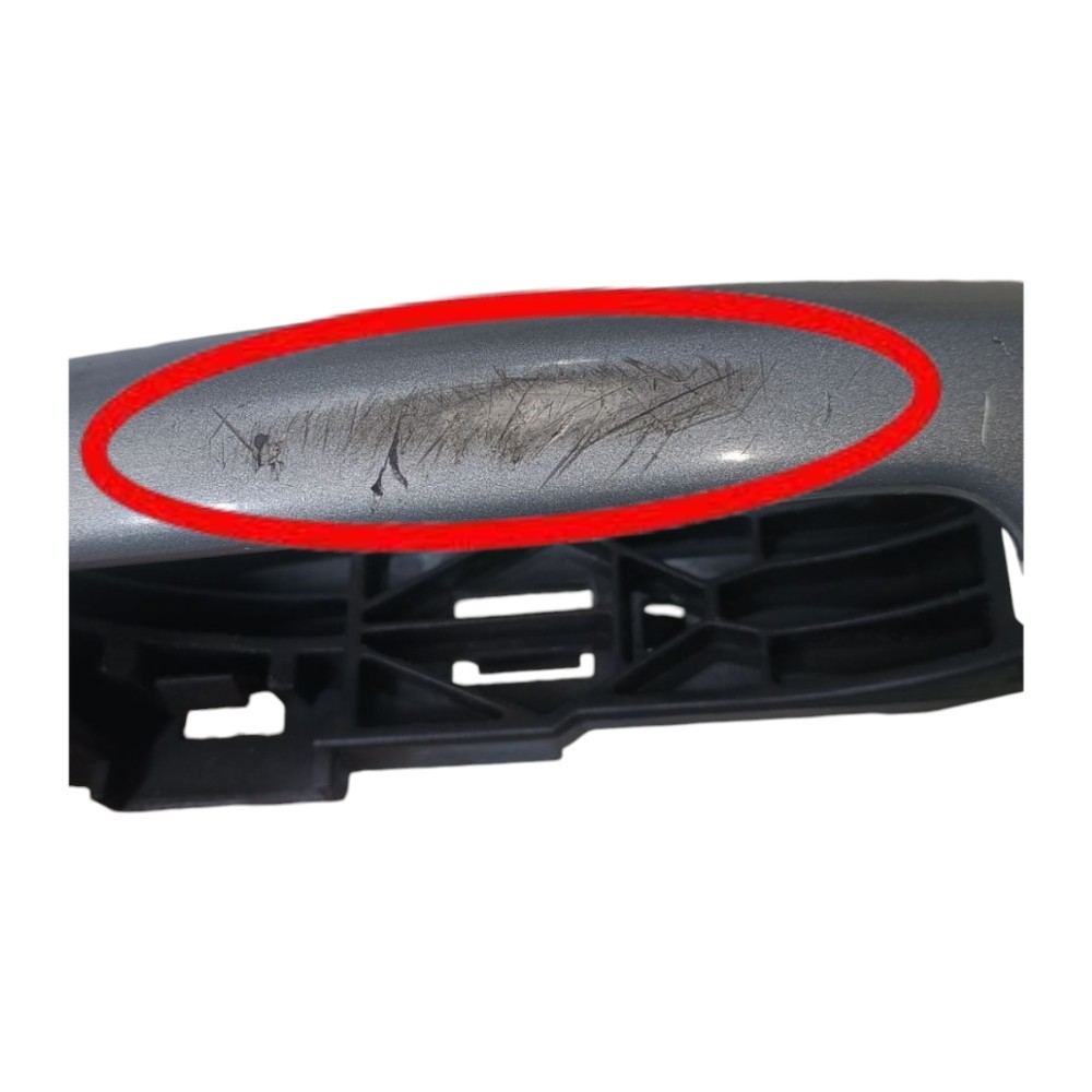 Maçaneta Externa Porta Tras Direita Fiat Stilo 2007 *detalhe Prata Traseira 5