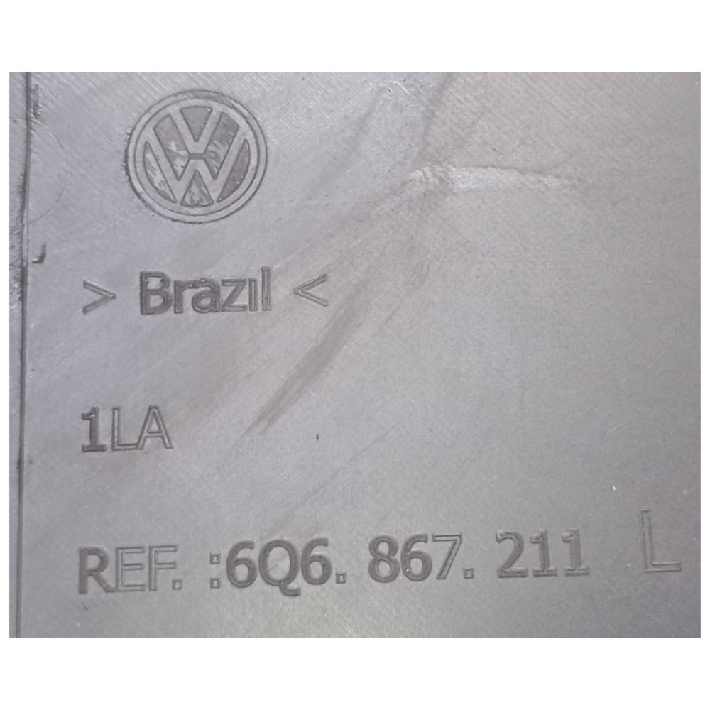 Forro Porta Traseira Esquerda Vw Polo 2003 A 2012 3