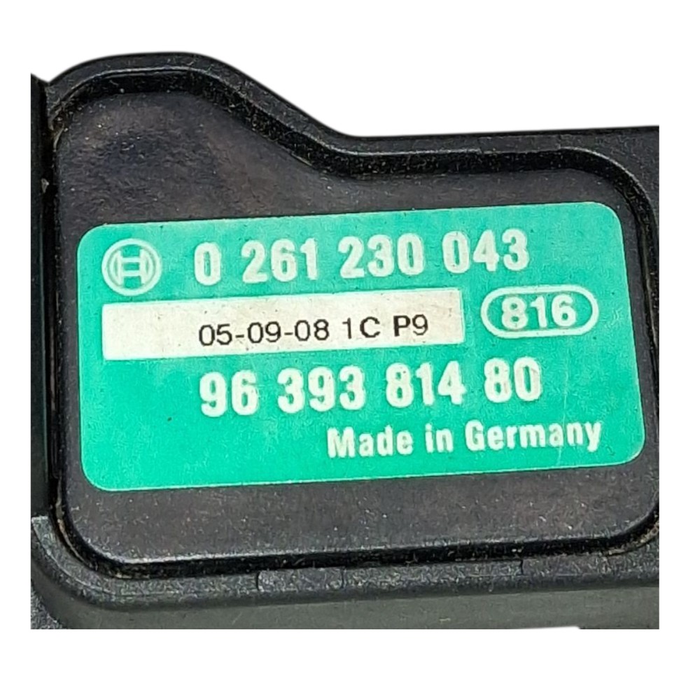 Sensor Map C3 C4 206 207 307 1.4 1.6 2000 Á 2008 7