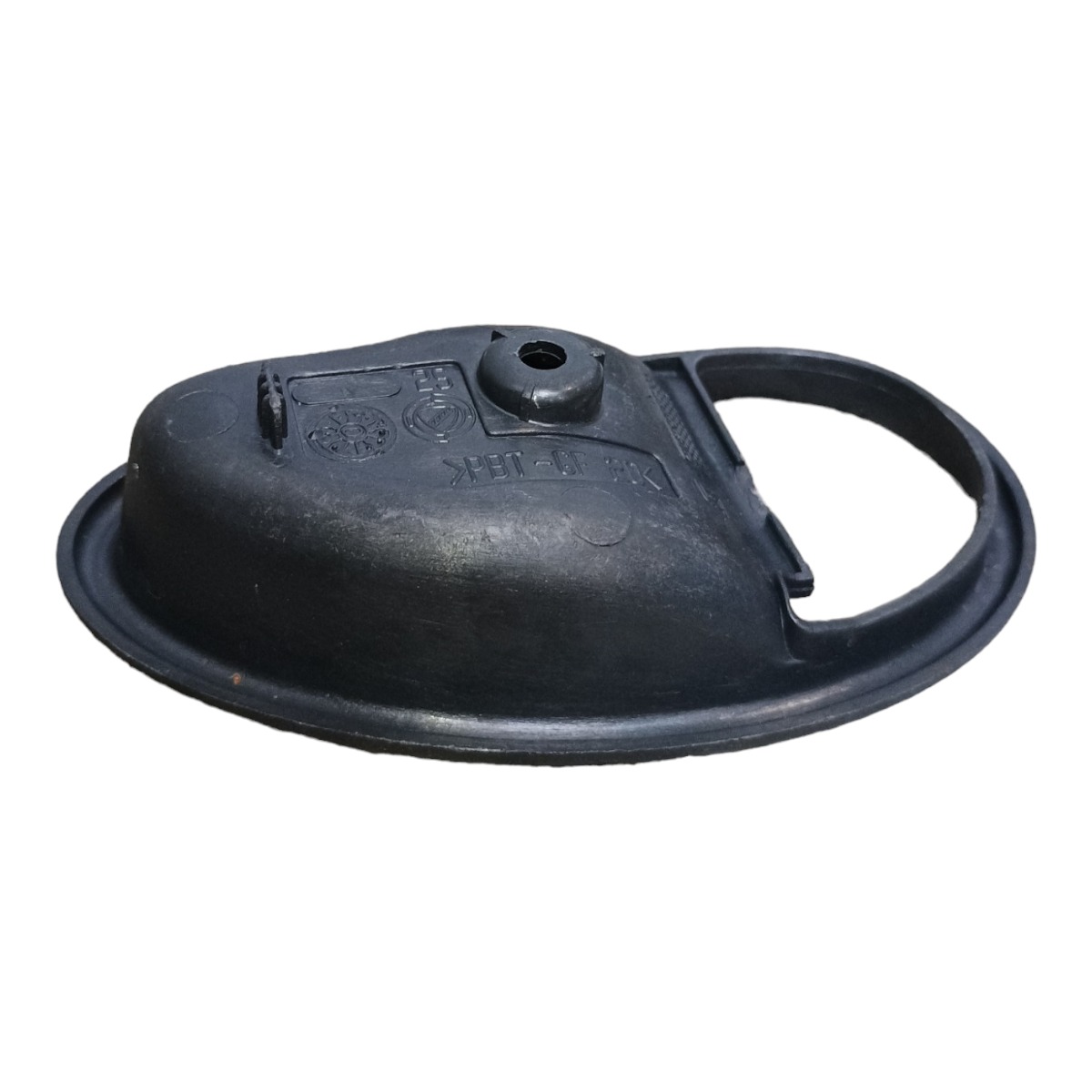 Moldura Maçaneta Interna Traseira Esquerda Fiat Palio 2000 Preto Traseira 2