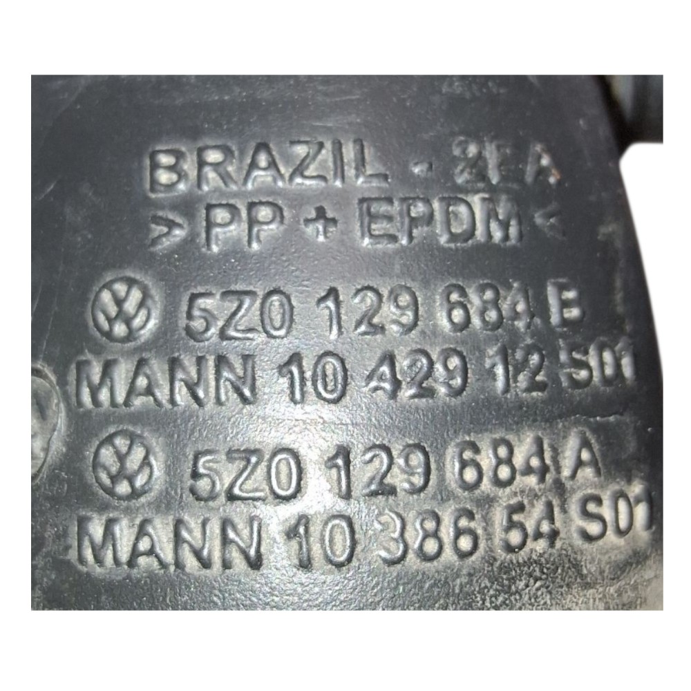 Mangueira Filtro Ar Vw Voyage 1.6 2010 5z0129684b 8