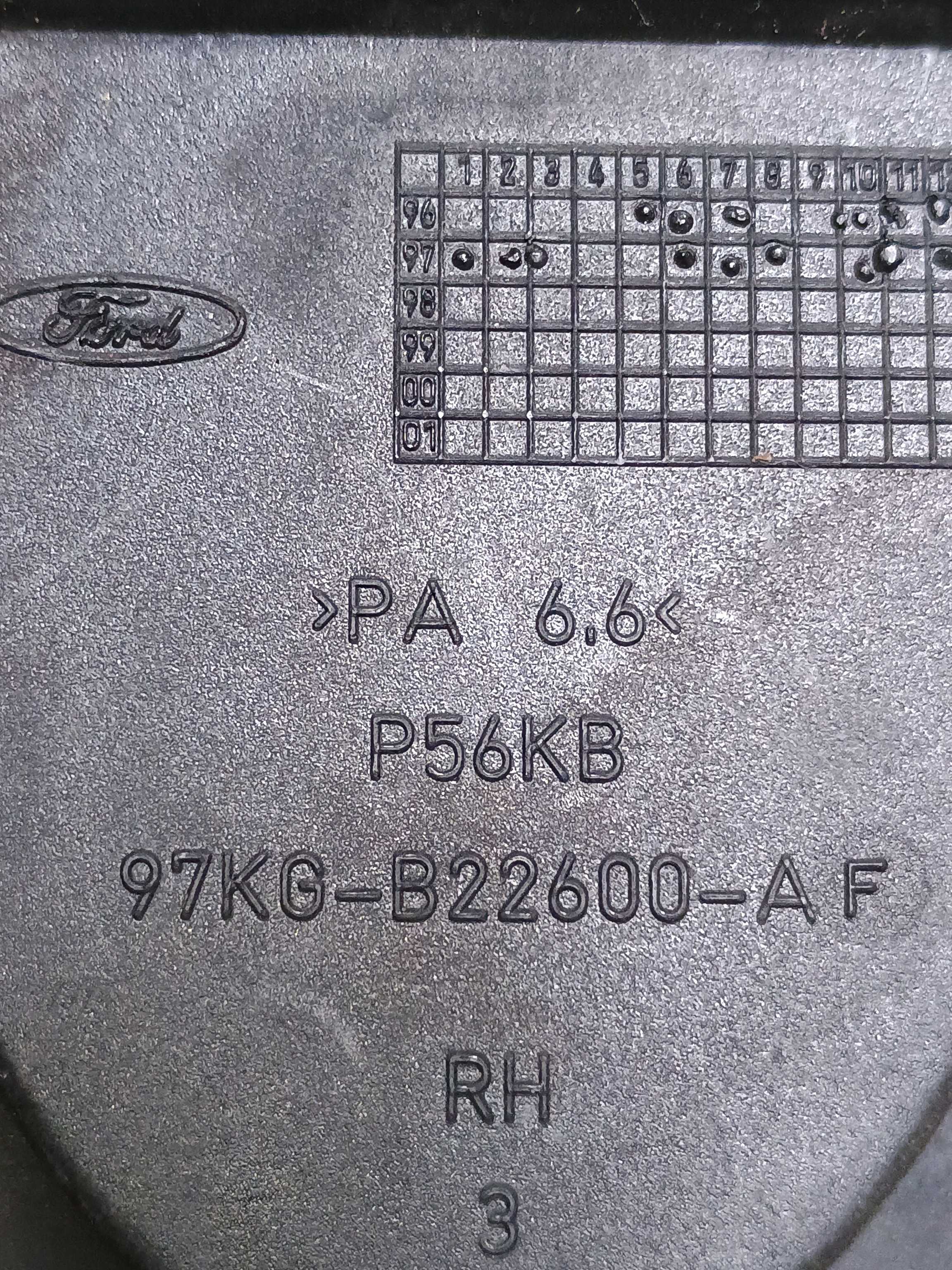 Maçaneta Interna Porta Direita Ford Ka 1999 À 2007 4