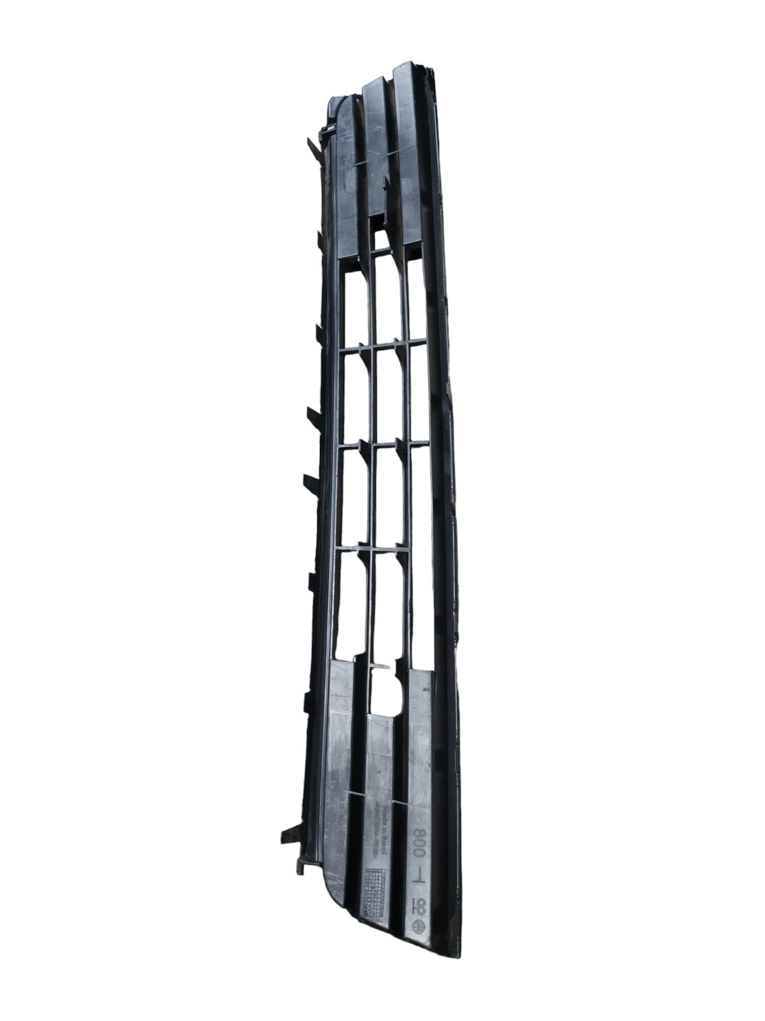 Grade Frontal Para-choque Vw Gol 2015 Preto Plástico 2