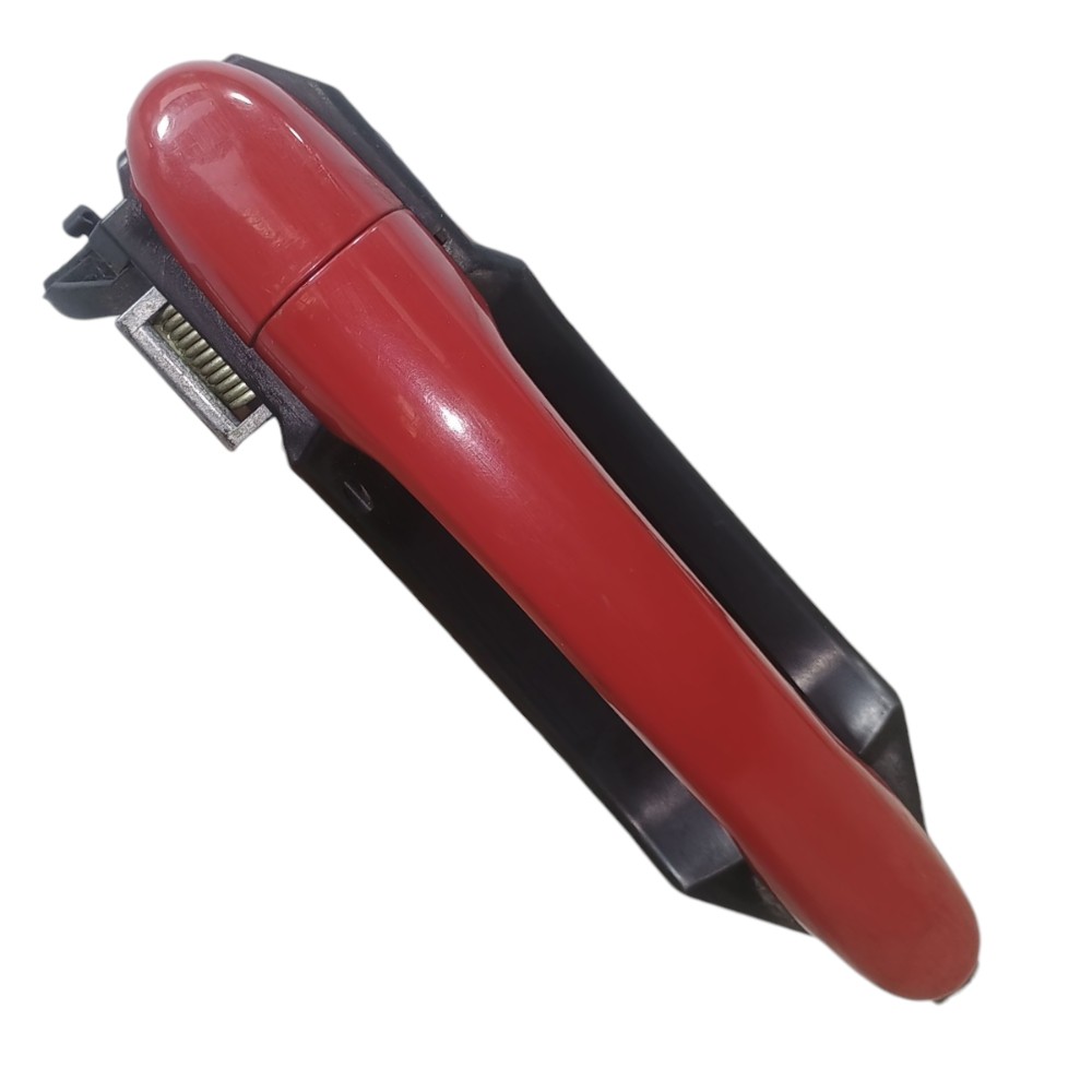 Maçaneta Externa Porta Tras Esq Fiat Idea Attractive 2013 Vermelho Traseira 1