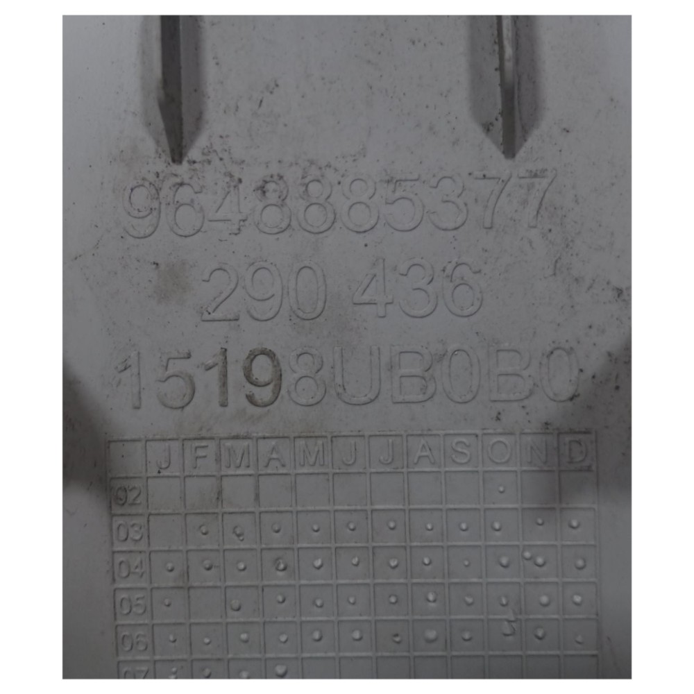 Moldura Coluna Central Esquerda Citroen C3 2003 À 2012 4