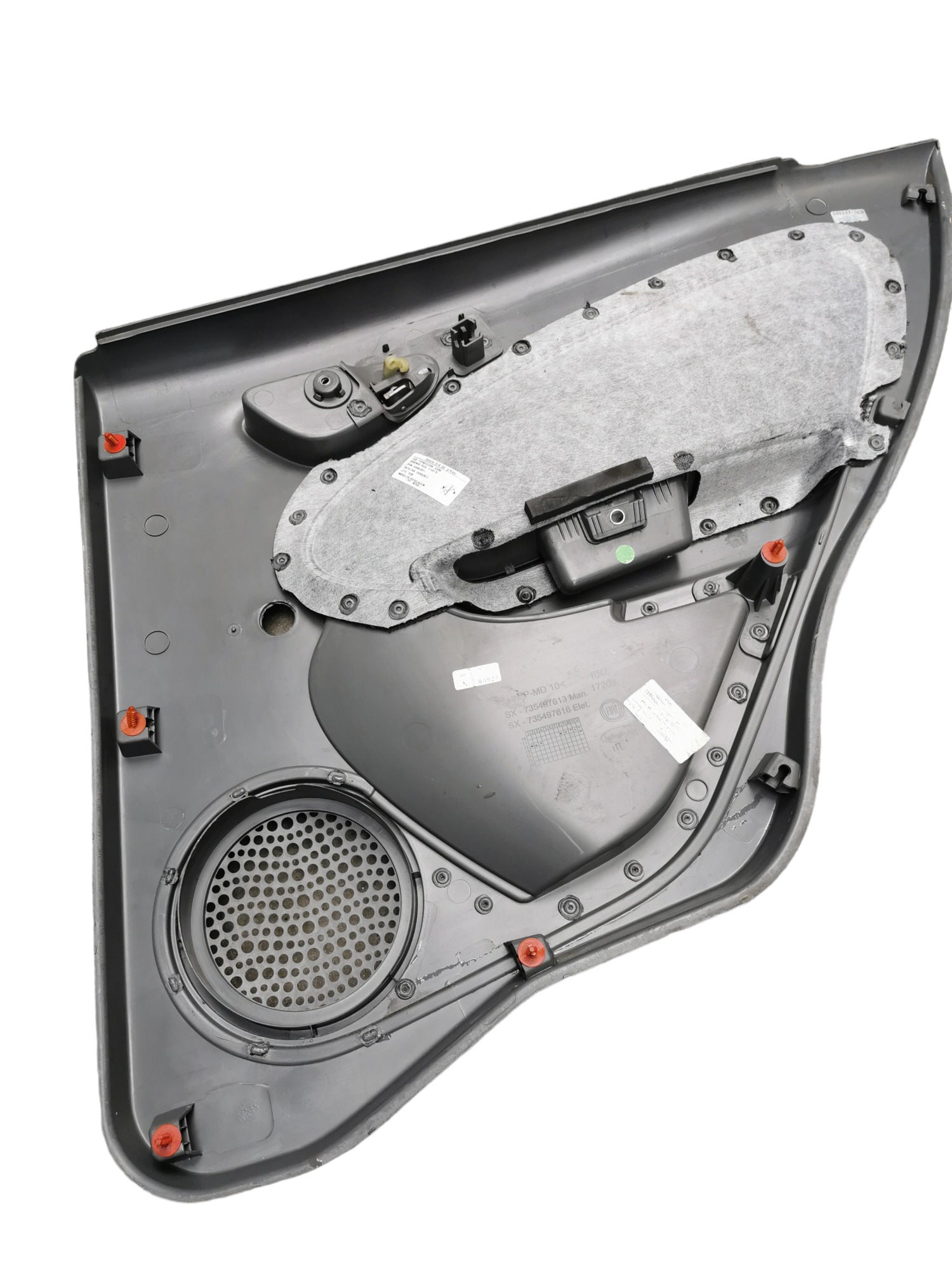 Forro Porta Traseira Esquerda Fiat Palio Attractive 2012 A1 A1 2