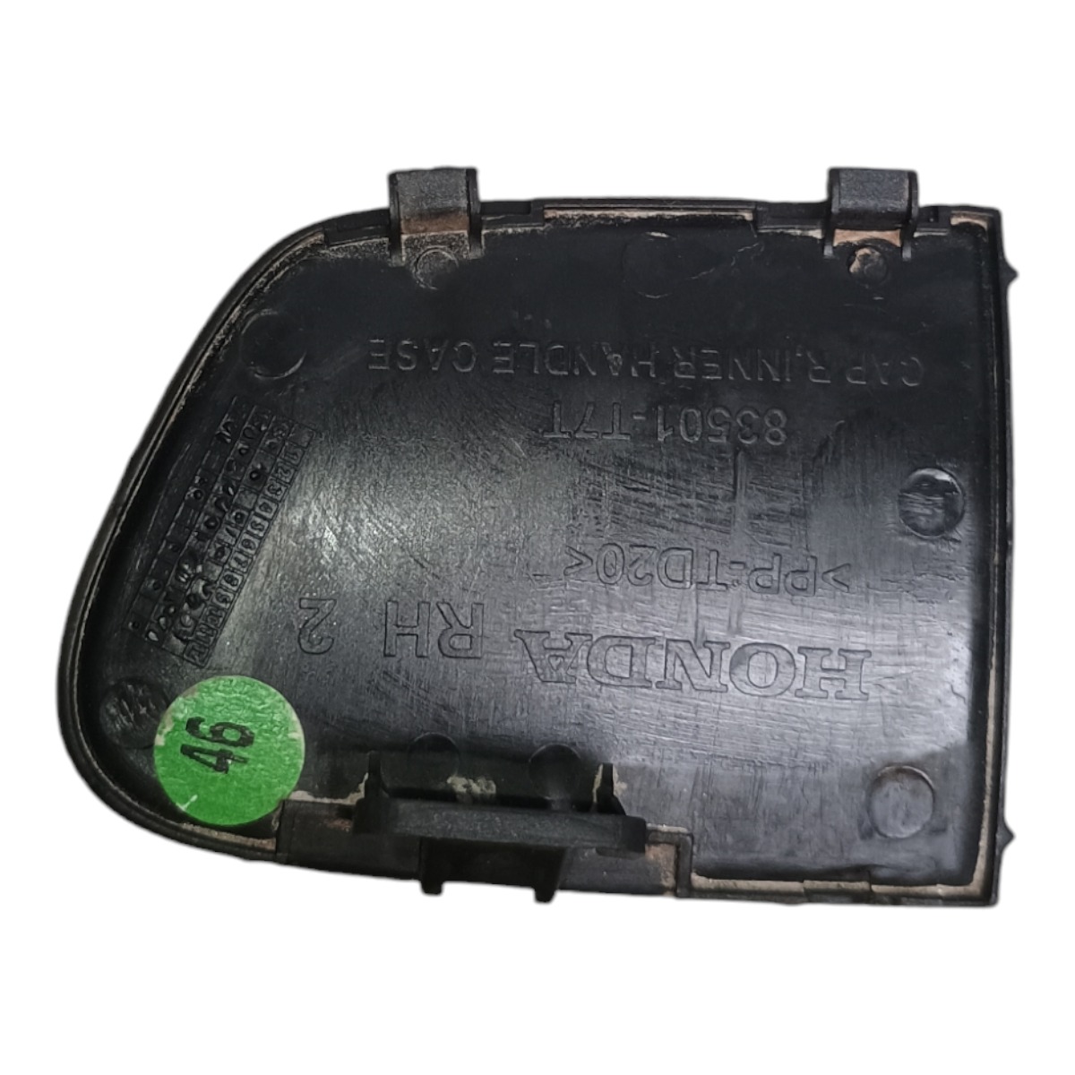 Acabamento Interno Maçaneta Tras Dir Honda Hr-v 2018 83501t7 Preto Traseira 2