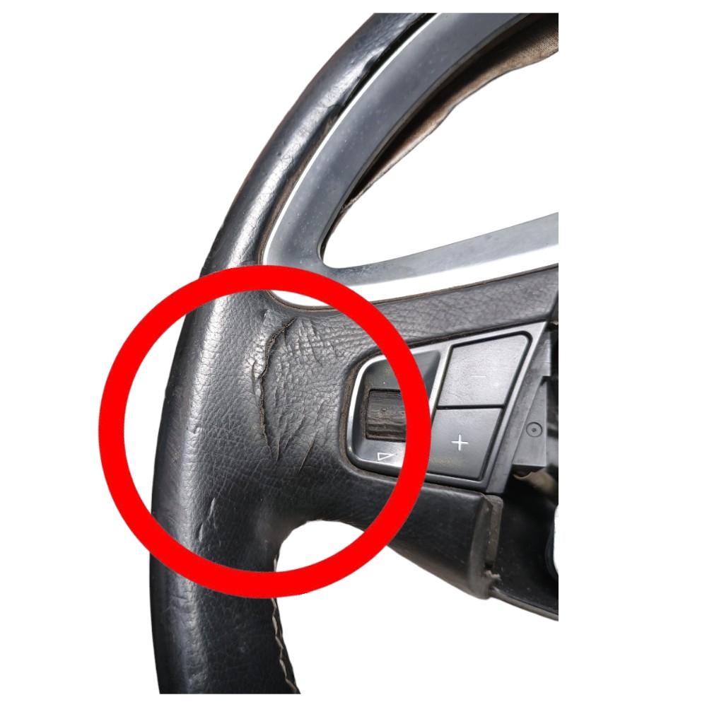 Volante Motorista Gm Captiva 2008 *detalhes  Preto 7