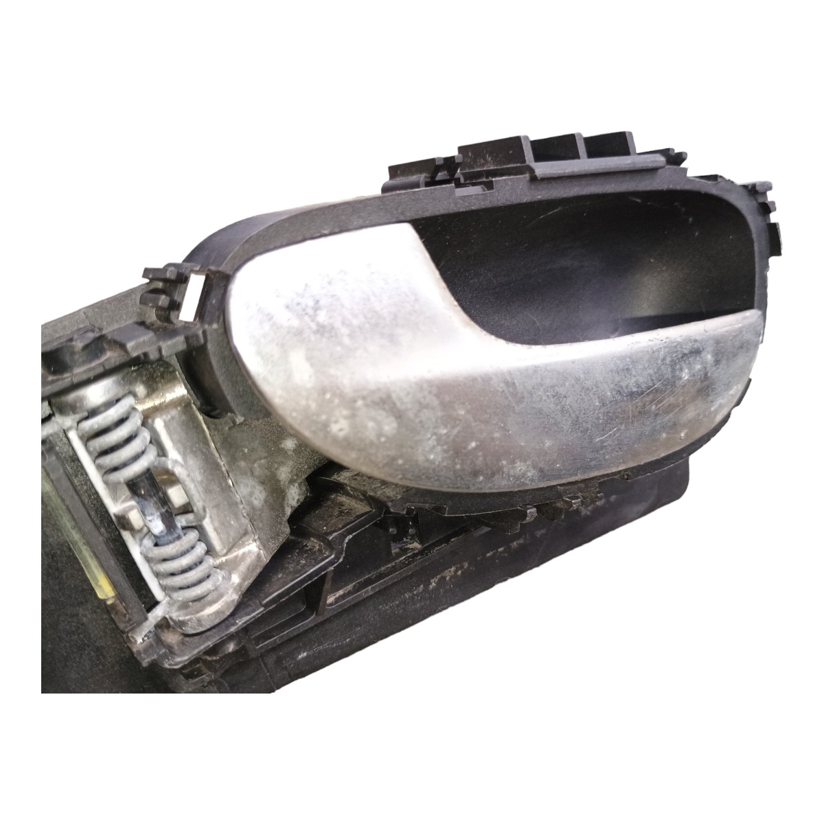 Maçaneta Interna Esquerda Dianteira Peugeot 307 2002 A 2013 – Preto/prata – Dianteira/traseira 2