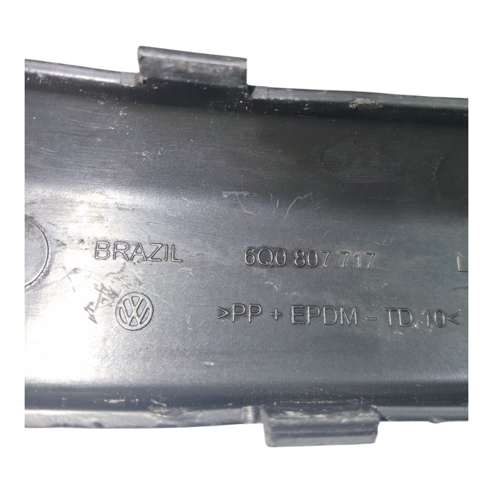 Moldura Friso Parachoque Diant Esq Vw Polo 2008 *detalhes 8