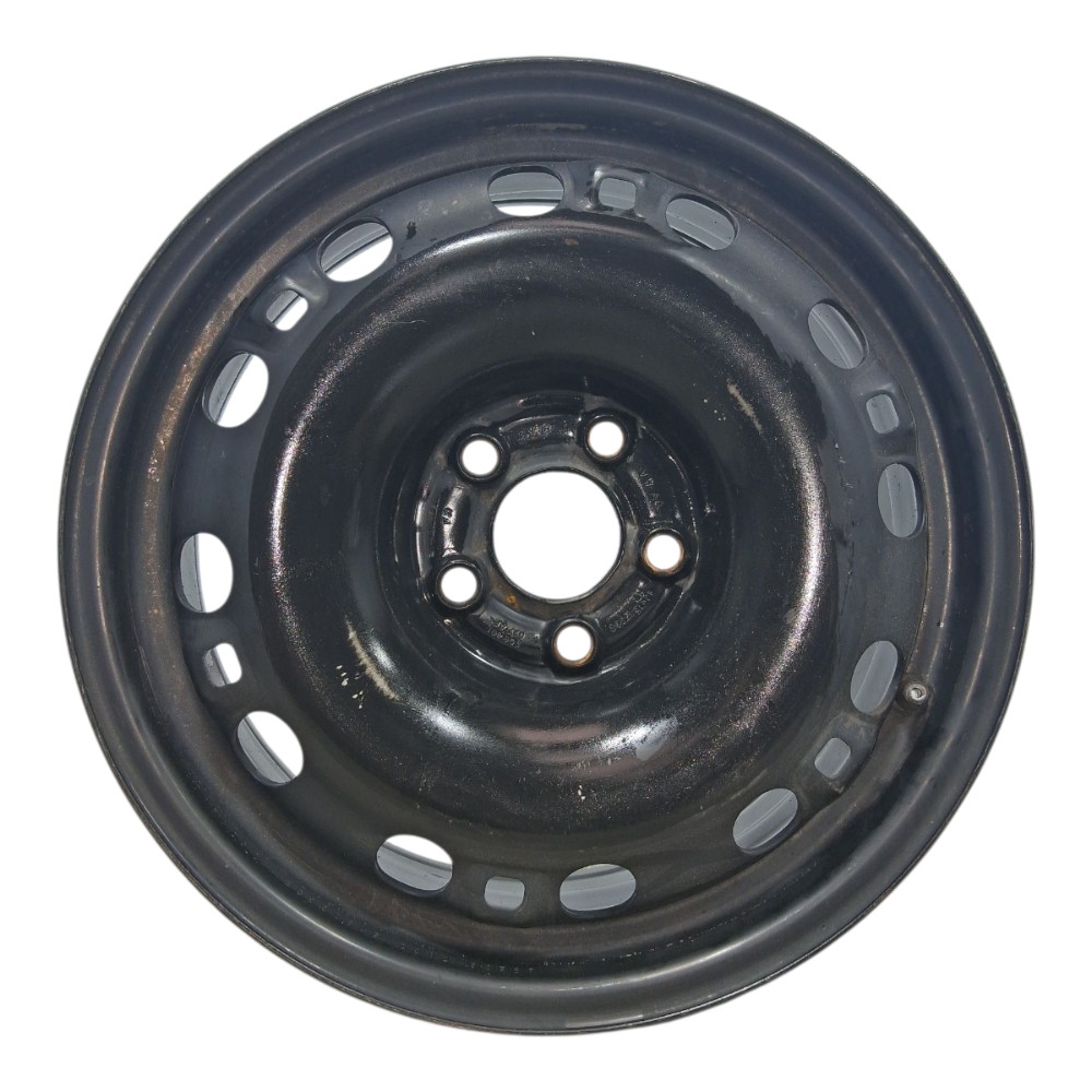 Roda Aro 15 Vw Polo Sedan 1.6 2008 6q0601027af Preto Preto