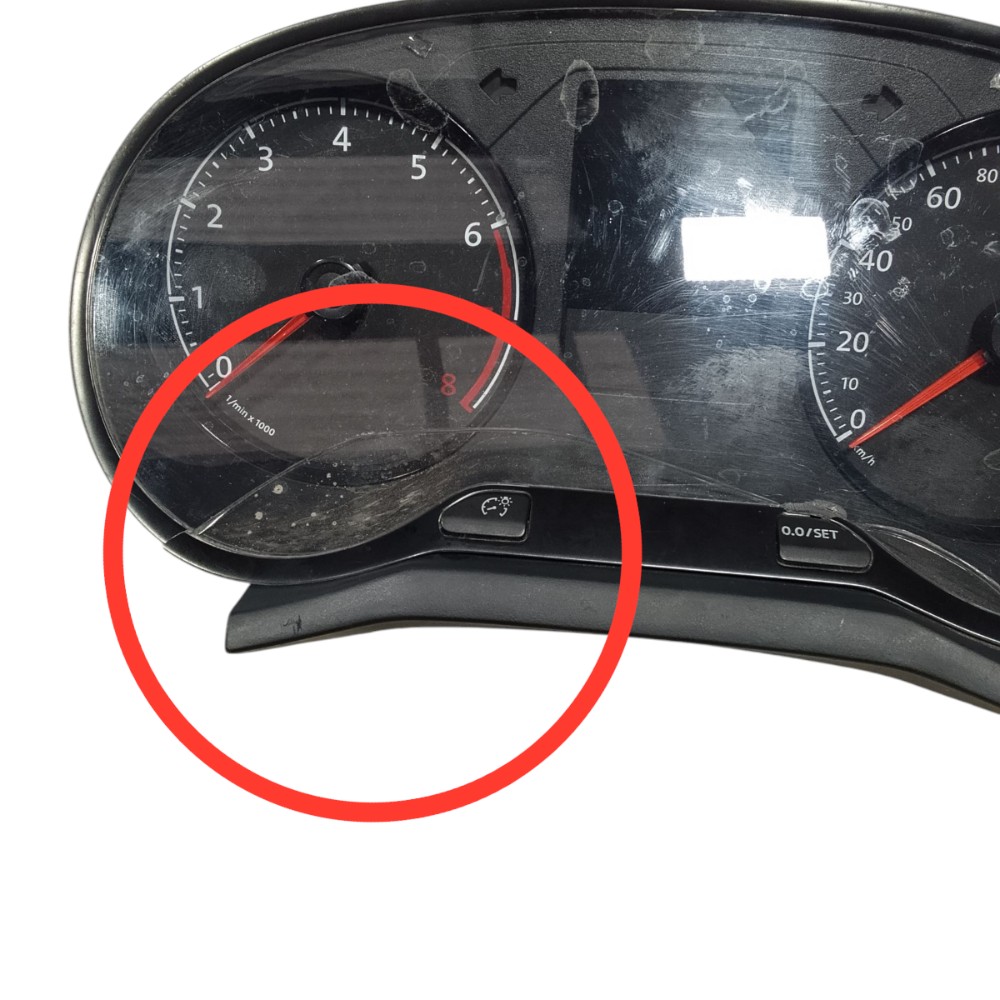 Painel De Instrumento Gol Voyage G7 G8  Preto Preto 4