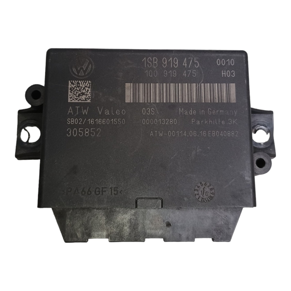 Módulo Sensor Estacionamento Vw Up Move 2017 1sb919475 1