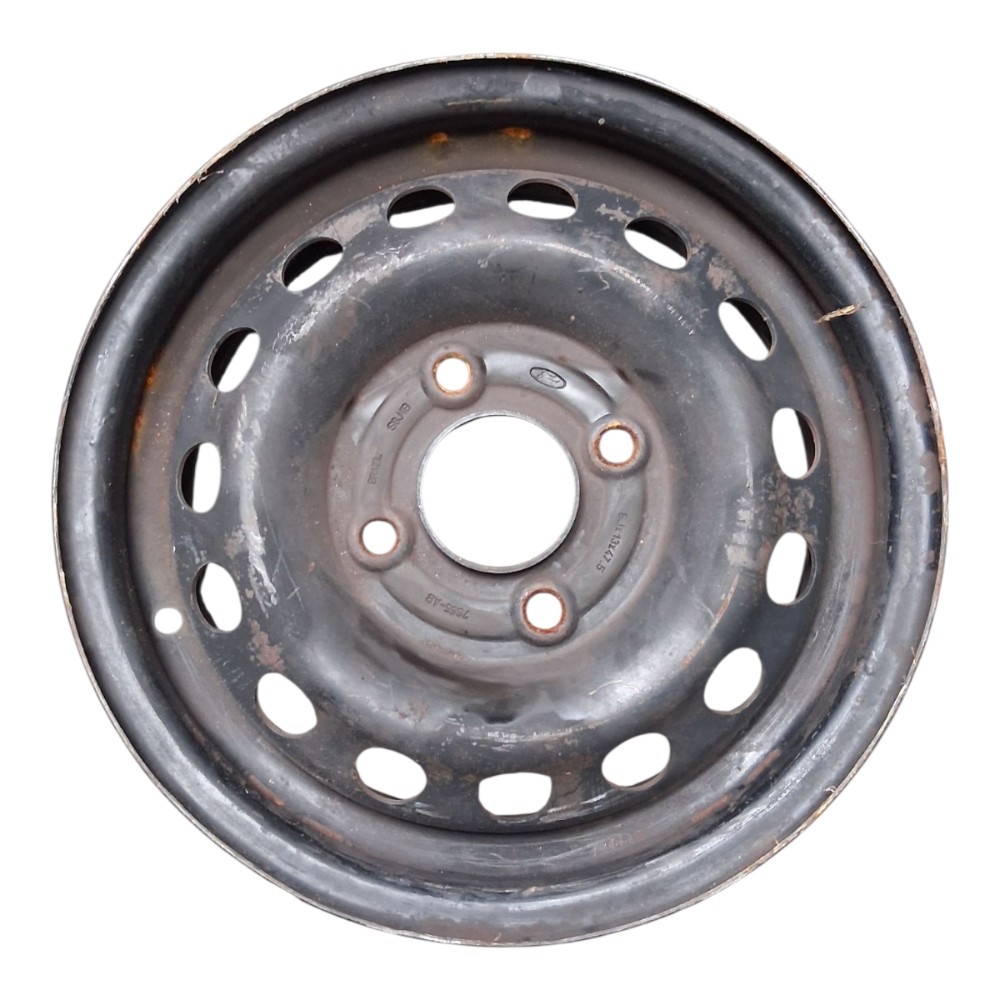 Roda Aro 13 Ford Ka 2008 7s55ab Preto