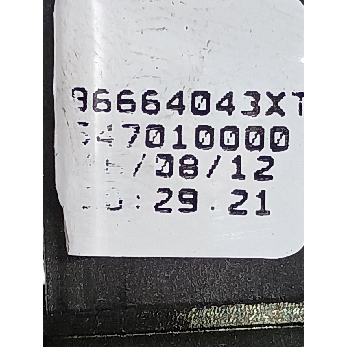 Botão Falso Painel Citroen C3 Picasso Glx 2013 96664043xt 4