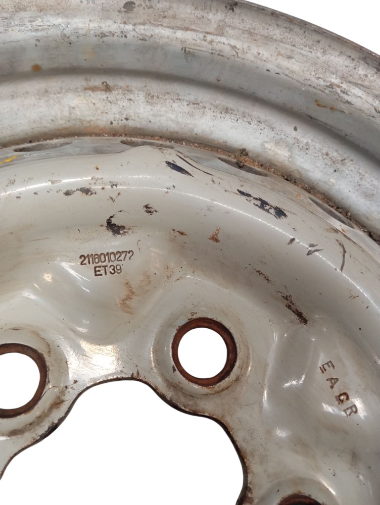 Roda De Ferro Aro 14 Vw Kombi 97/14 2116010272 Original Usa Preto 2