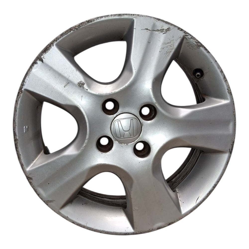 Roda Aro 15 Fit Xl 2010 *detalhes Prata Prata