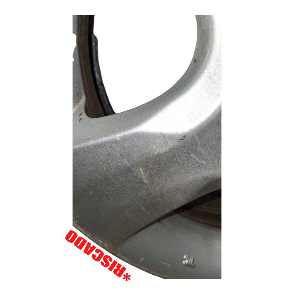 Roda Aro 15 Fit Xl 2010 *detalhes Prata Prata 6