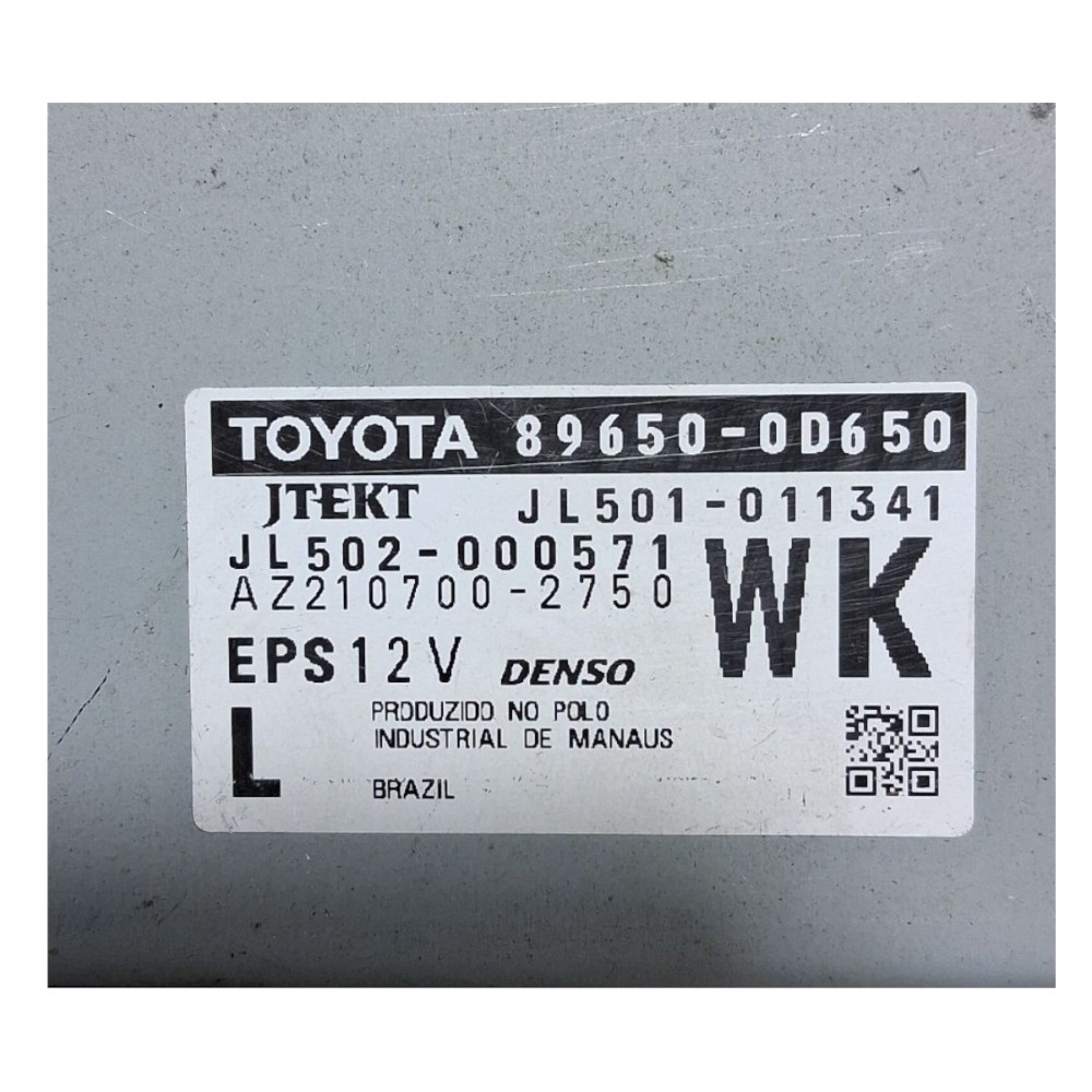 Modulo coluna direção elétrica 1.5 Toyota Yaris SD 2021 5