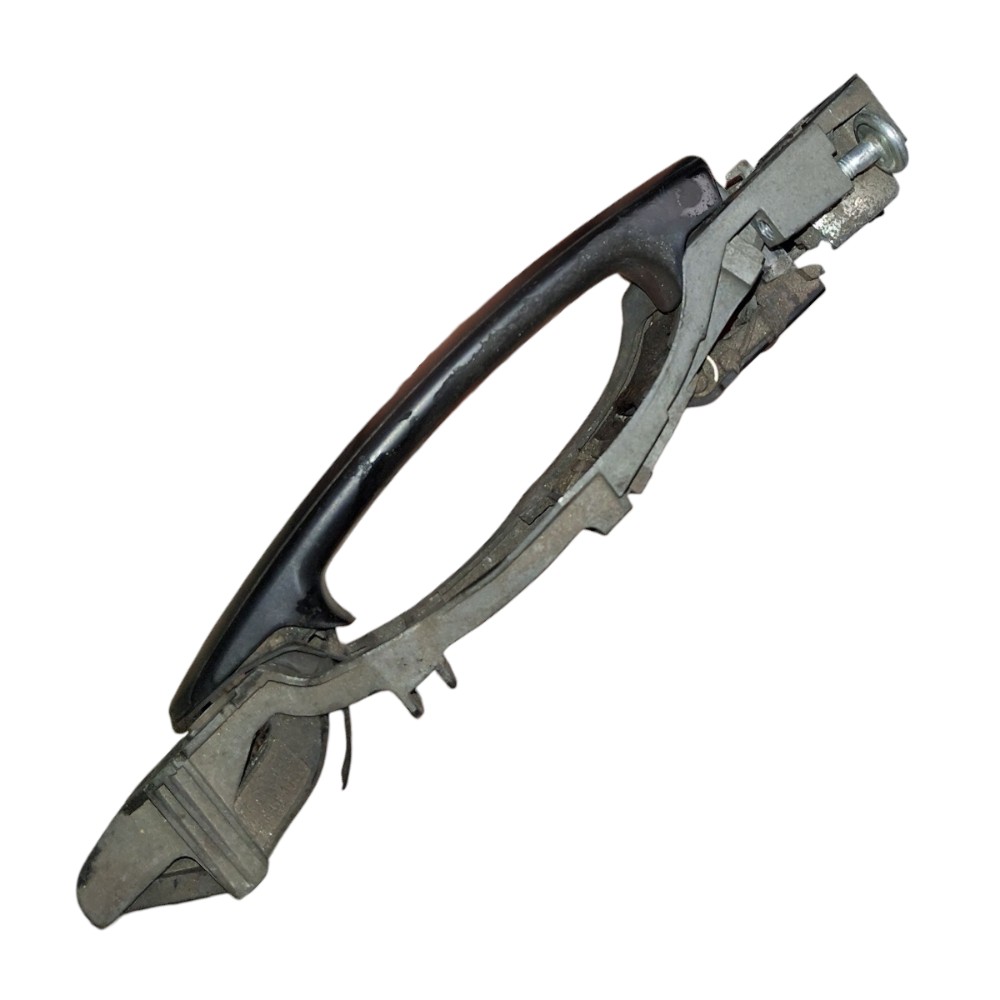 Maçaneta Externa Porta Dianteira Direita Vw Polo Sedan 2008 Preto Dianteira 3