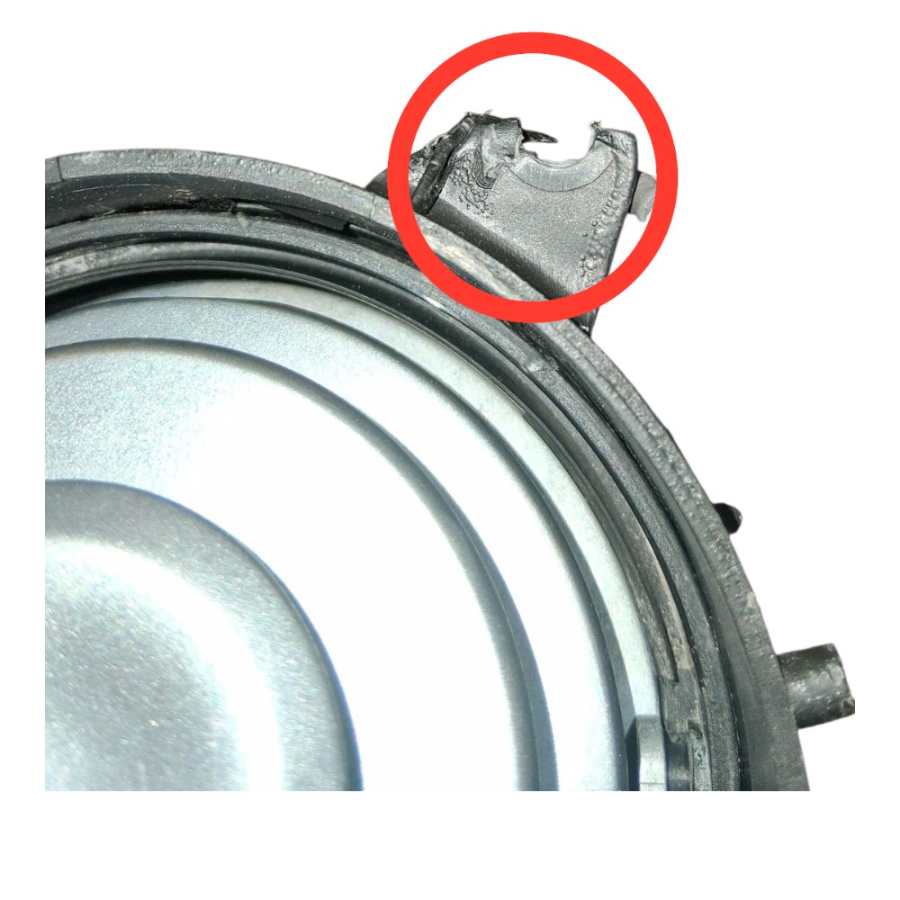 Difusor Ar Painel Citroën C3 2003 A 2012 963800377 *detalhes 5