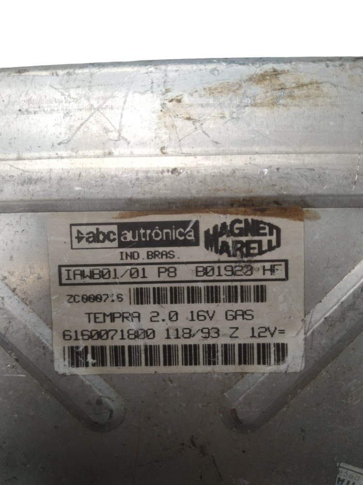 Módulo Injeção 2.0 16v Gasolina Fiat Tempra 1994 5