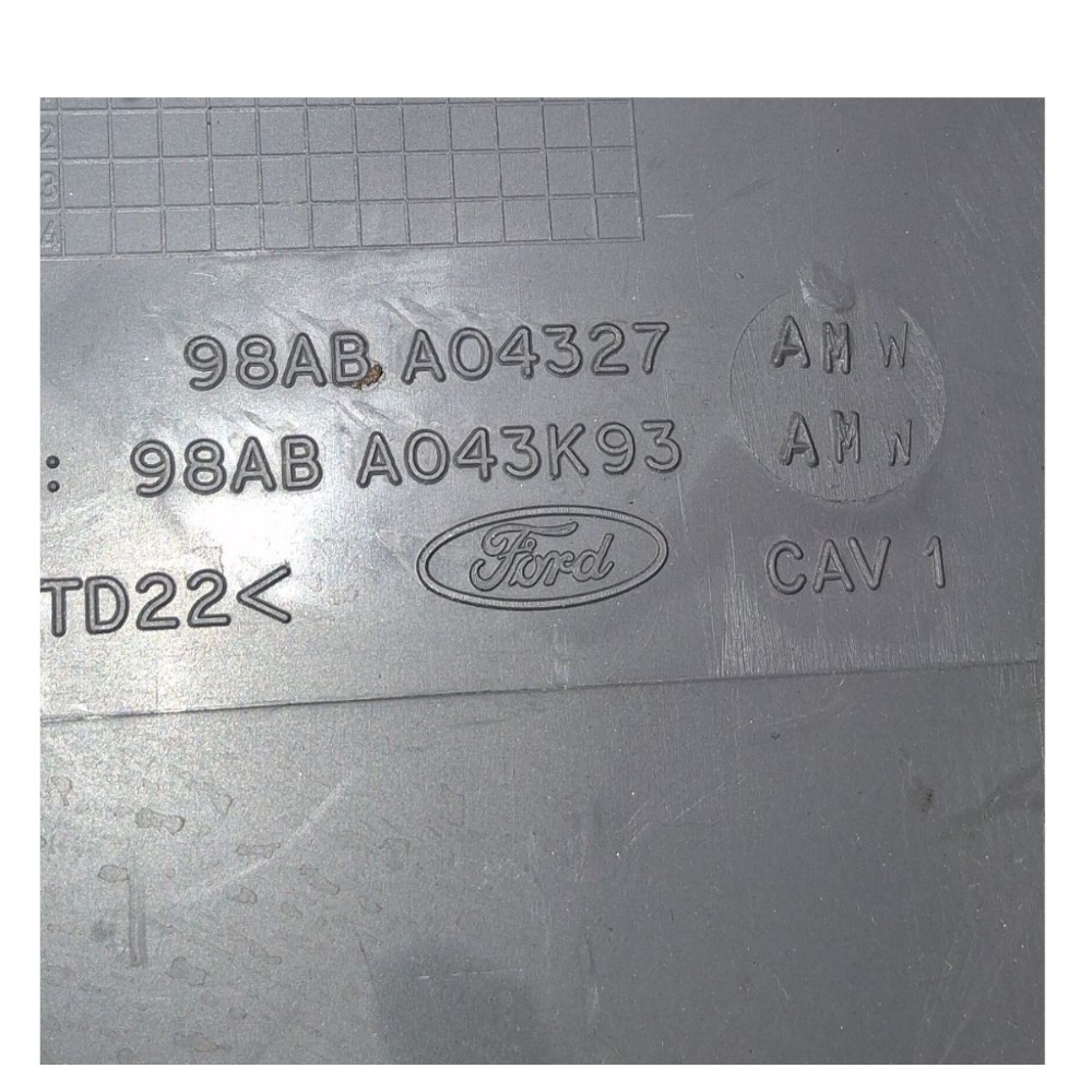 Acabamento Inferior Esquerdo Painel Ford Focus 1.8 2001 – Cinza Cinza 7