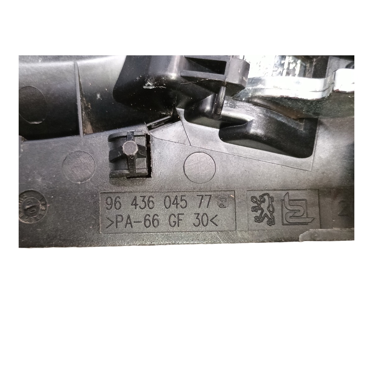 Maçaneta Interna Esquerda Dianteira Peugeot 307 2002 A 2013 – Preto/prata – Dianteira/traseira 4
