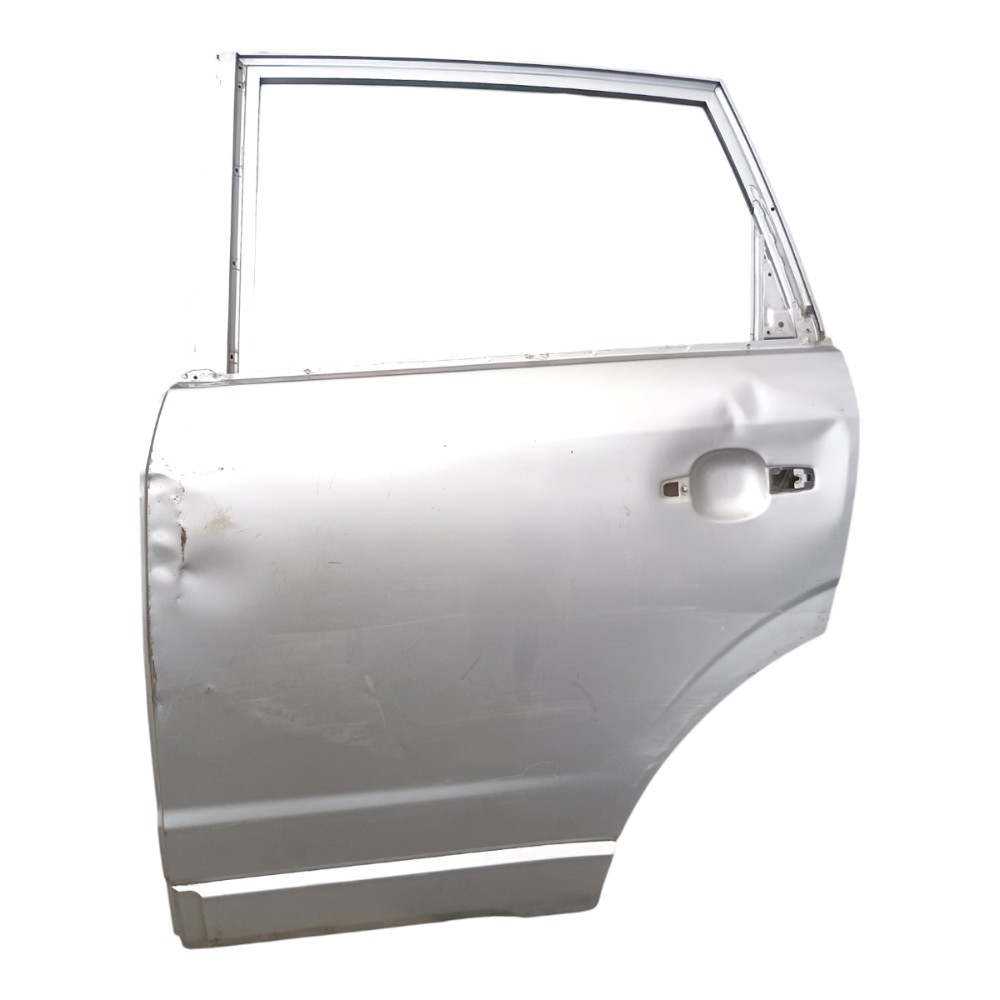 Porta Traseira Esquerda Gm Captiva 2008 *detalhes Traseira Esquerda Prata 1