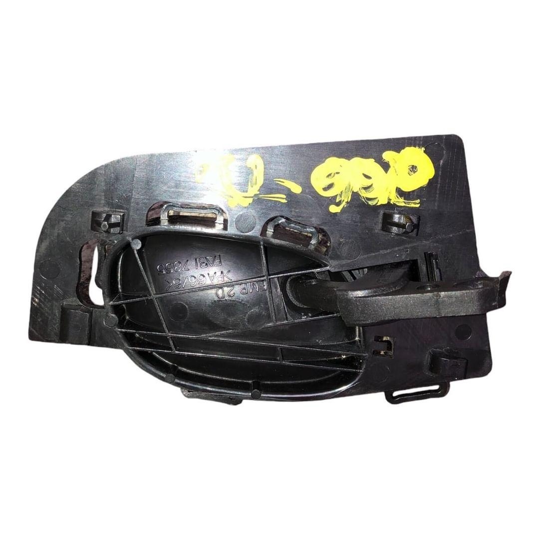 Maçaneta Interna Lado Direito Peugeot 206 207 2008 A 2013 Preto Traseira 2