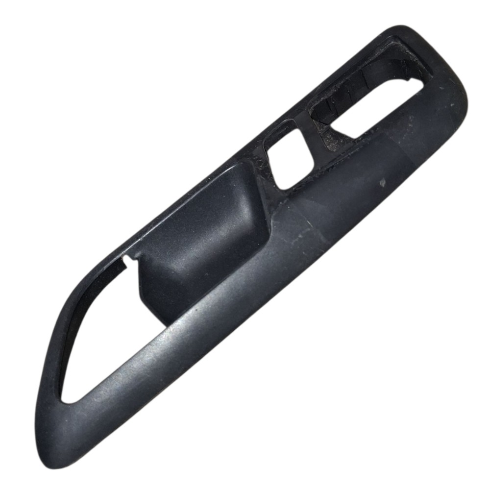 Moldura Maçaneta Interna Porta Diant Esq Vw Polo Sedan 2008 Preto Dianteira 2