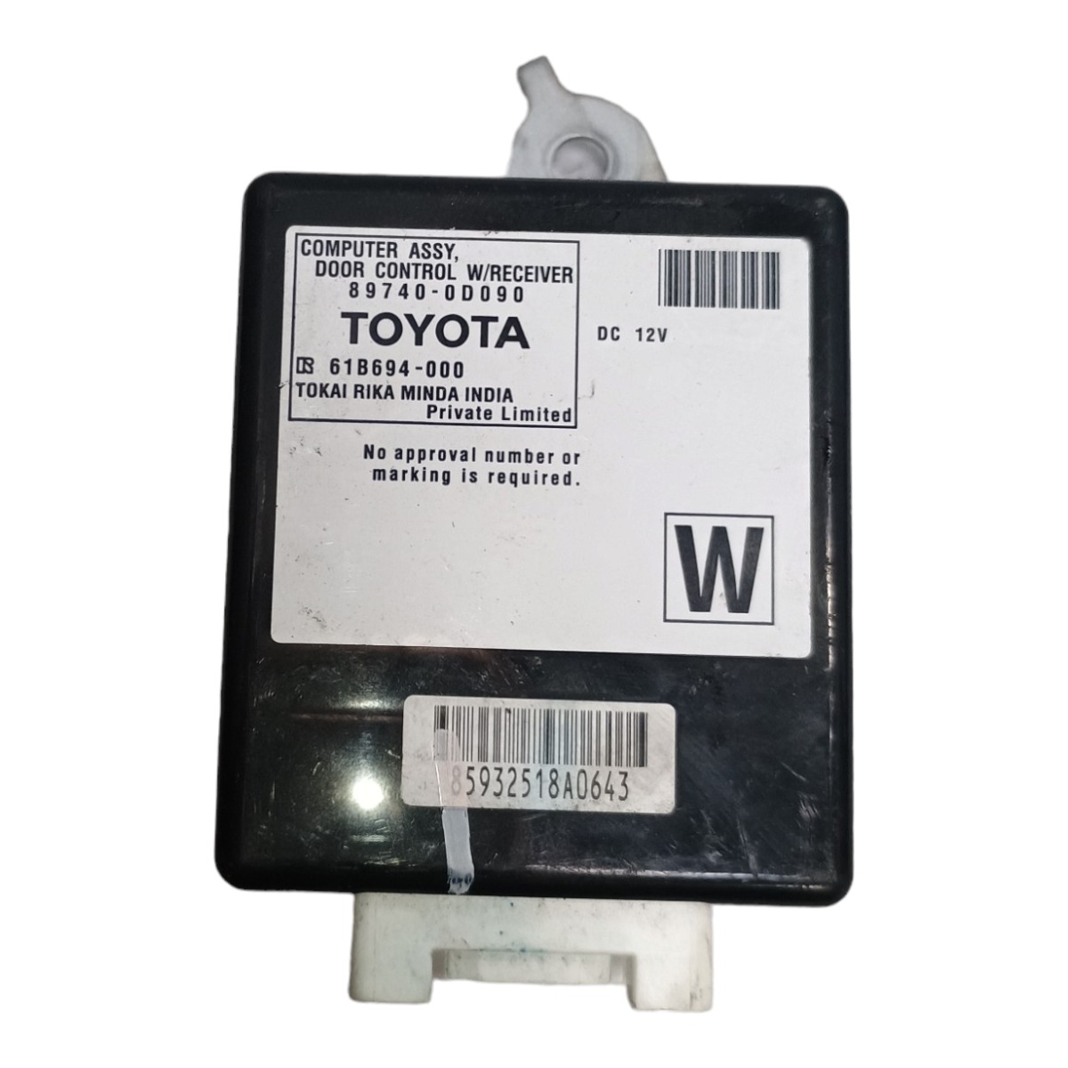 Módulo Conforto Toyota Etios 2013 897400d090 1