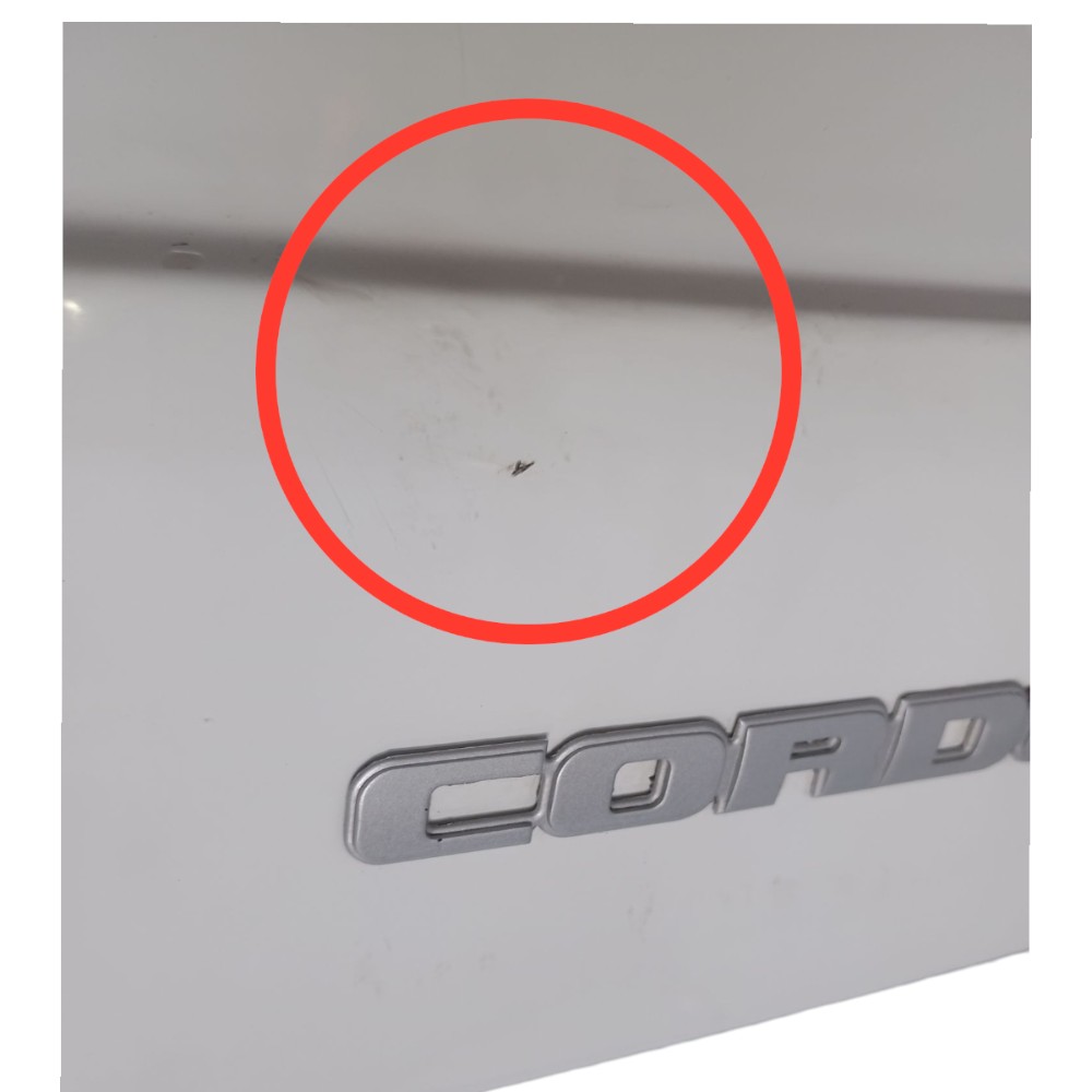 Tampa Traseira Seat Cordoba 1997 *detalhes  Branco Branco 7