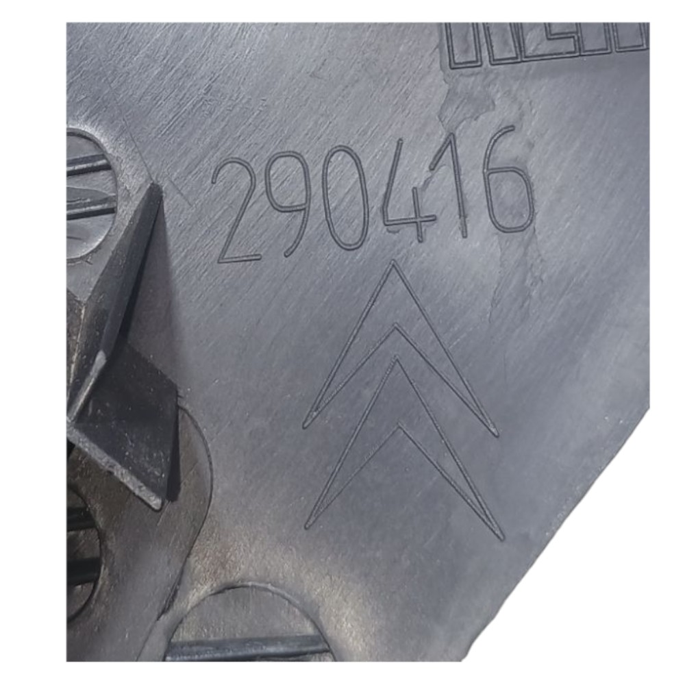 Soleira Traseira Esquerda Citroen C3 2003 À 2012  Preto 7
