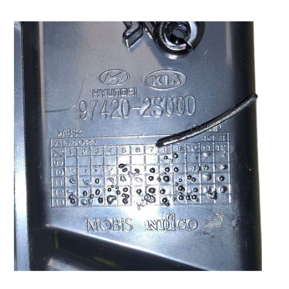Difusor Ar Central Direito Hyundai Ix35 2014  974202s000 8