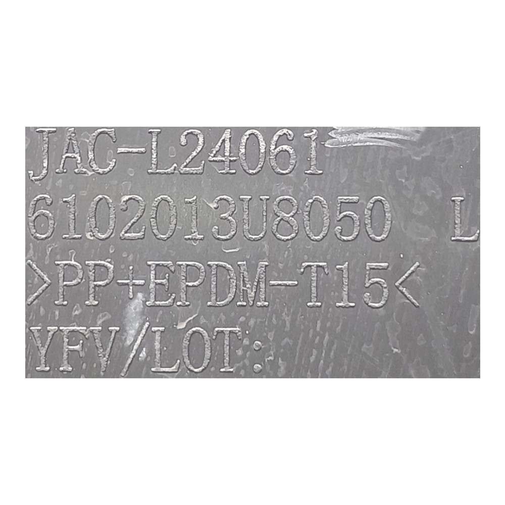 Forro Porta Dianteira Esquerda Jac J2 1.4 2014 6102013u8050 Preto 4
