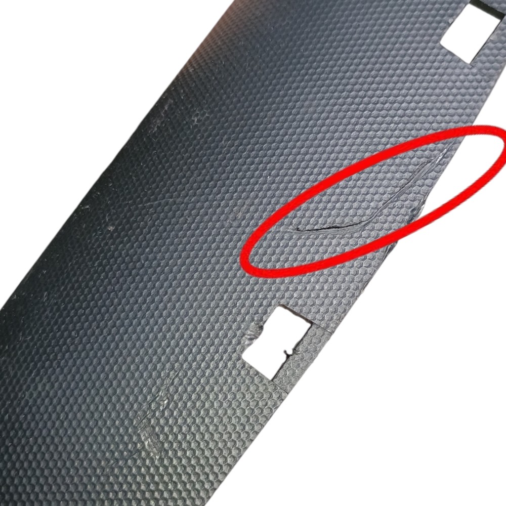 Moldura Puxador Porta Tras Dir Honda Fit 2008 Com Detalhes  Preto 6