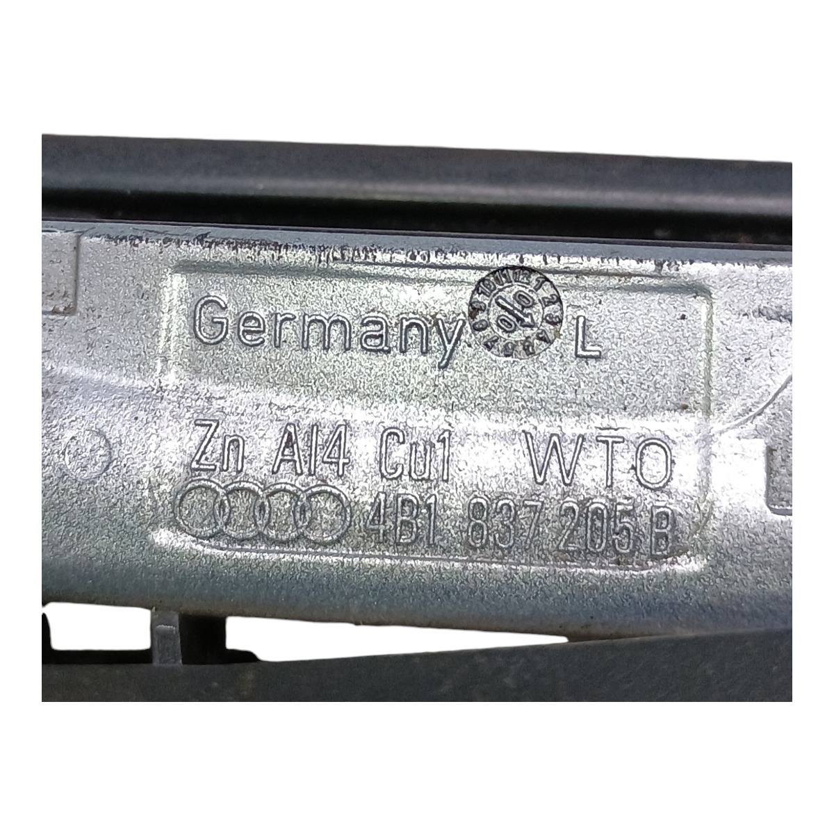 Maçaneta Externa Porta Diant Esq Audi A3 2000/2004 C/detalhe Prata Dianteira 8