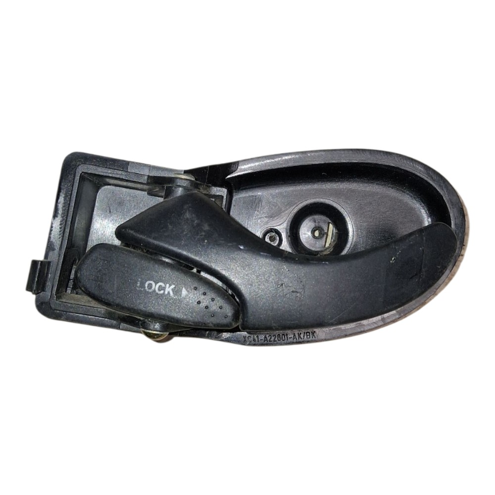 Maçaneta Interna Porta Traseira Esquerda Focus 2001 Preto Preto Traseira 1