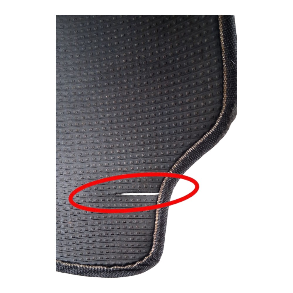 Jogo Tapete Ford Ka 2008 *detalhe Preto 3