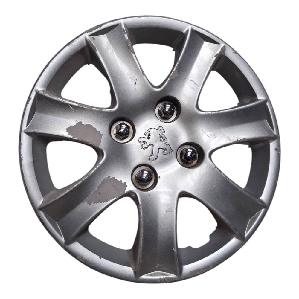 Calota Aro 14 Peugeot 206 9682290480 *detalhes Prata