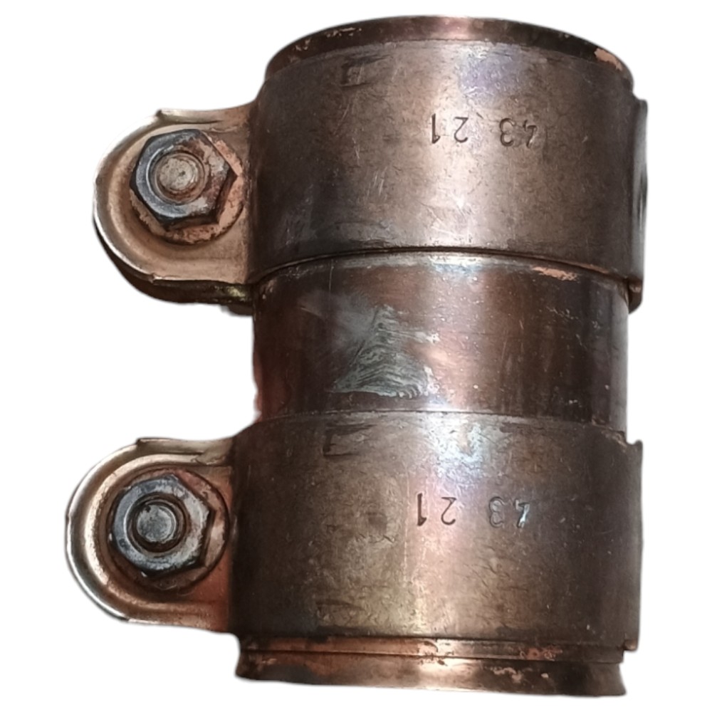 Abraçadeira Dupla Escapamento Vw Tcross Tsi 2022 2q0253141c 4
