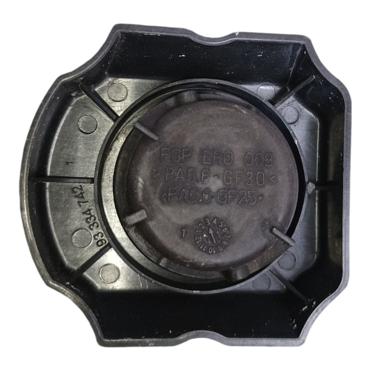 Tampa Óleo Motor Gm Celta Corsa 2002 A 2010 Preto 2